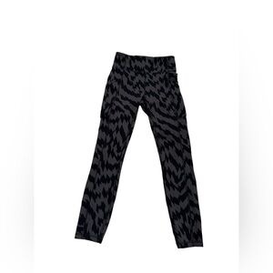 LULULEMON Invigorate High-Rise Tight 25" Voltage Graphite Grey Black Sz 4